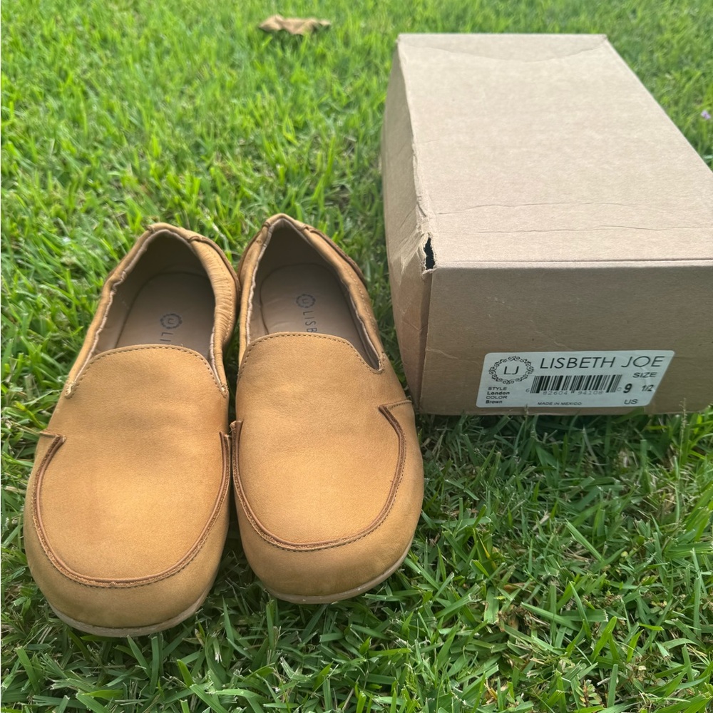 Lisbeth Joe London Tan Loafers